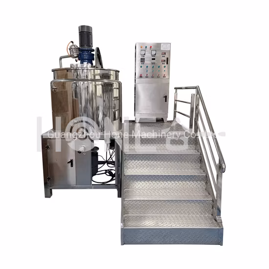 Detergent Shampoo Liquid Soap Making Machine Mixer Machine