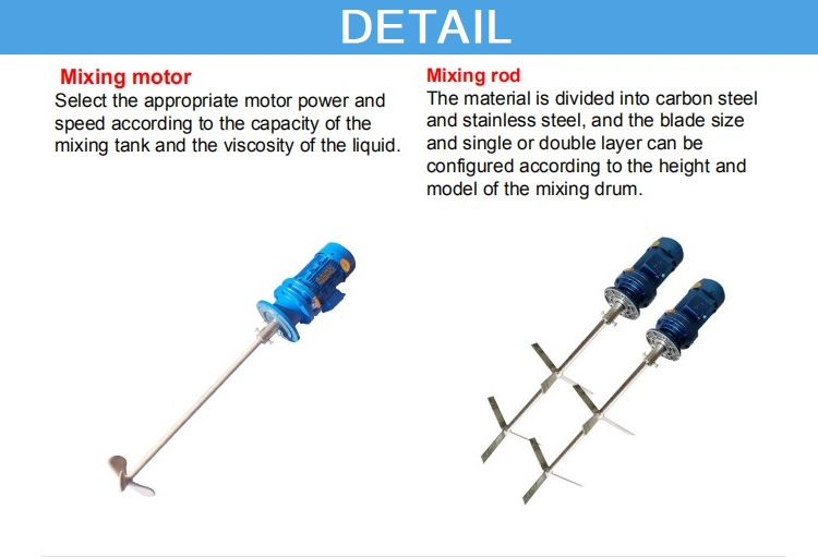 China Portable Small High Viscosity Liquid Mixer for Liquid Soap