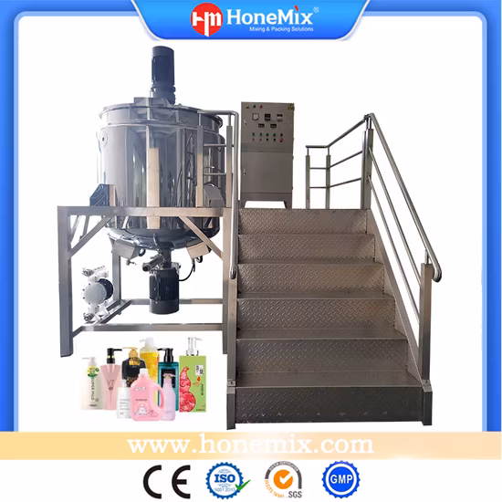 Detergent Shampoo Liquid Soap Making Machine Mixer Machine