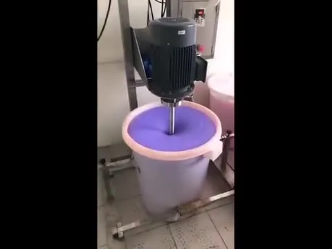 高速ステーターローター Flk Ce を備えたホモジナイザーおよび分散ミキサー