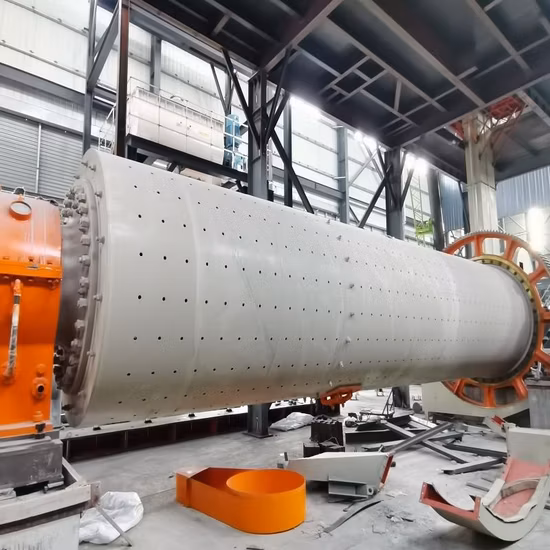 省エネボールミル、石灰石粉砕用ボールミル