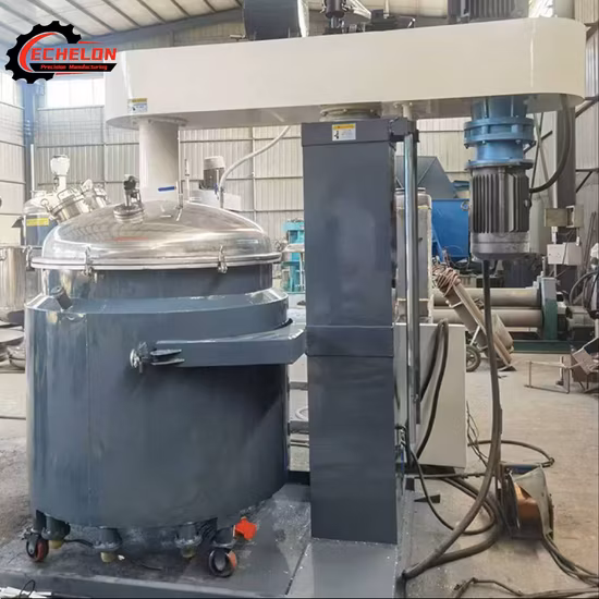 油圧昇降式高速真空分散機