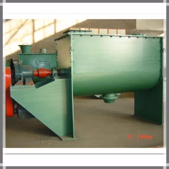 乾燥粉末を混合するための横型ダブルベルト工業用ミキサー