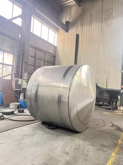 高粘度鋼糖蜜製造機ロータリーポンプ付き混合タンク、高せん断インラインミキサー